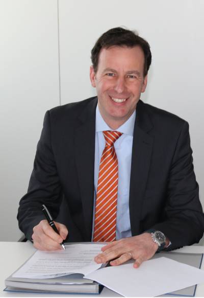 Unterzeichnung Stromkonzession 