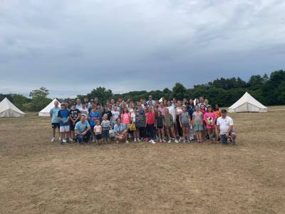 Besuch im Zeltlager KjG Hainstadt