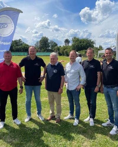 Sportkreistag im Kreis Offenbach Besuch in TG Dietzenbach mit unserem Landrat und Christoph Mikuschek MdL