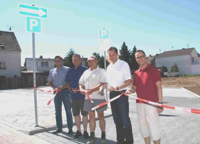Erffnung Parkplatz Offenbacher Landstrae