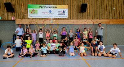 Besuch bei der Turnerschaft Klein-Krotzenburg zum Sport-Aktionstag unter dem Motto der Kreis bewegt sich