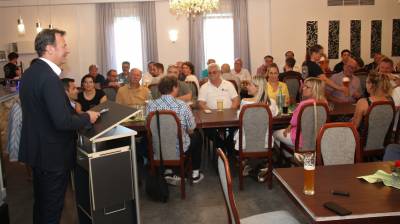 Gemeinsames Vereinsessen mit den Vorsitzenden unsere Vereine