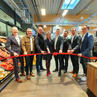 Feierliche Erffnung des REWE Marktes in Hainburg-Hainstadt